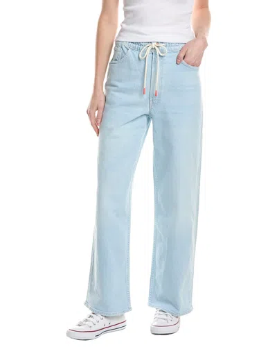 Mother The Drawn Tagger Flood Cowabunga Pant In Blue
