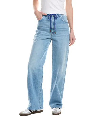 Mother The Drawn Tagger Skimp Magic School Bus Pant In Blue