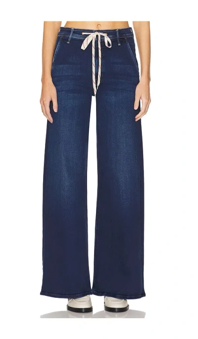 Mother Weiter Schnitt Drawn Undercover Prep Sneak In Blue