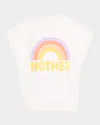 Mother The Drop Square Short Sleeve Over Shirt In Over