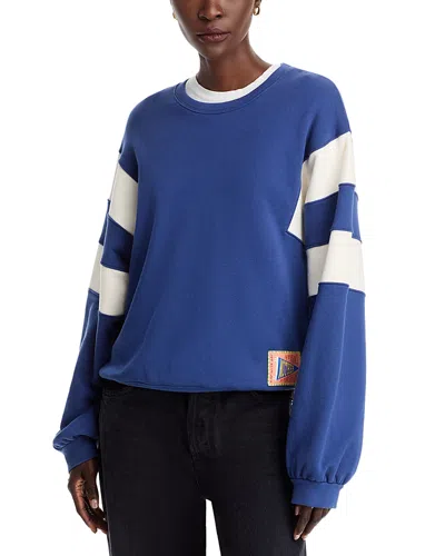 MOTHER THE DROP SQUARE INSET SWEATSHIRT