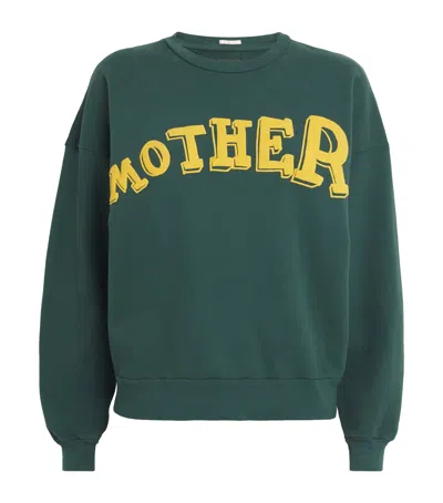 Mother The Drop Square Sweatshirt In  Arch