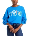 Mother The Drop Square Graphic Crewneck Sweatshirt In 80s
