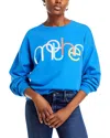 Mother The Drop Square Graphic Crewneck Sweatshirt In S