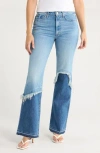 Mother The Dual Desperado Jeans In Blue