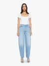 Mother The Ditcher Crop Straight Leg Jeans In Multi