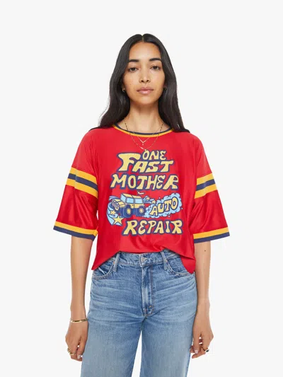 Mother The Fast Fred Footballer One Fast T-shirt In Red