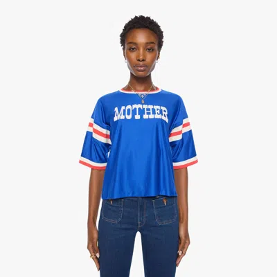 Mother The Fast Fred Footballer Skydiver T-shirt In Blue