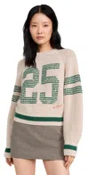 Mother The Fisherman Concert Birds Eye View Sweater In Bird's Eye View