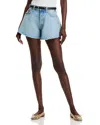 Mother The Flutter Shorts In Blue