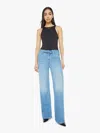 Mother Dodger Sneak Faded Jeans In Multi