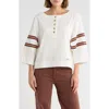 Mother Peruvian Cotton For The Team Blouse In White