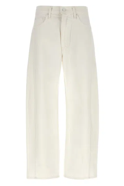 Mother 'the Full Pipe Ankle' Jeans In White
