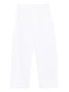 Mother The Full-pipe Ankle Jeans In White