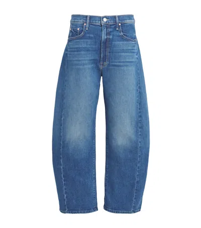 Mother The Full Pipe Flood Barrel Jeans