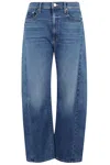 Mother The Full-pipe Flood Highrise Baggy Jeans In Isw Its A Small World