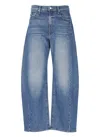 Mother Wide-leg Trousers Faded Wash