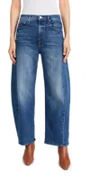 Mother Petites Lil Full Pipe Floor Jeans In Its A Small World In It's A Small World
