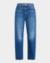 Mother The Full Pipe Flood Jeans In Its A Small World