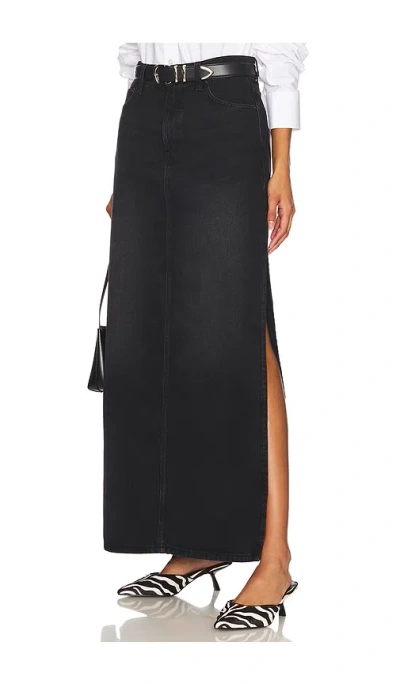 MOTHER THE FUN DIP SLICE MAXI SKIRT