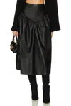 MOTHER THE GATHER YOUR WITS SKIRT IN BLACK