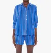 MOTHER THE GET DOWN BUTTON DOWN SHIRT IN CATCH MY DRIFT