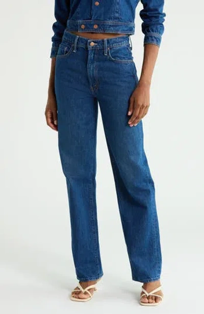 Mother The Glider Hover Jeans In Cabin Fever