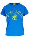 Mother The Boxy Goodie Goodie Loves T-shirt In Blau