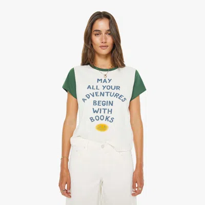 Mother The Goodie Ringer Book Adventures T-shirt In Green