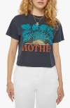 MOTHER THE GRAB BACK CROP T-SHIRT