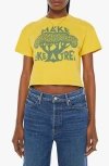 Mother The Grab Bag Crop T-shirt Make Like A Tree T-shirt In Make Like A Tree