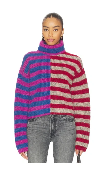 Mother The Half Hickey Jumper In Multi