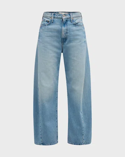 Mother The Half Pipe Ankle Jeans In Blue