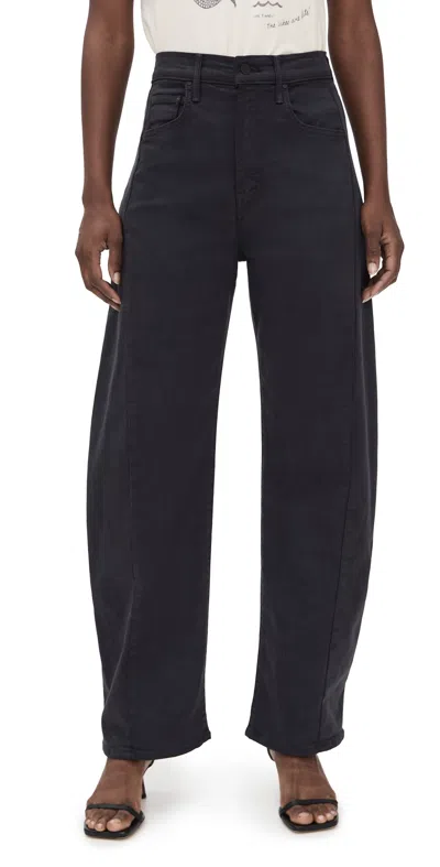 Mother The Half-pipe Flood Jeans Faded Black