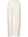 Mother Petites The Lil Half Piped Ankle Act Natural In White