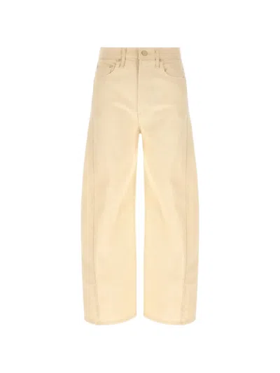 Mother The Half Pipe Tapered Jeans In Neutral