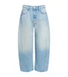 Mother The Half-pipe Wide-leg Jeans In Blue