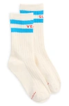 Mother The Half Step Crew Socks In Yeah Sure