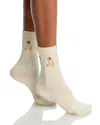 Mother The Half Step Socks In Neutral