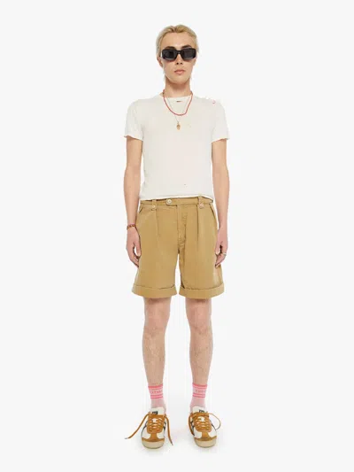 Mother The Head Honcho Shorts In Khaki - Size 34