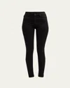 Mother The High Waisted Looker Skimp Skinny Jeans In Lasting Impression