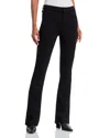 Mother The High Waisted Runaway Jeans In Black Black