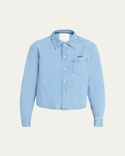 Mother The Honor Roll Denim Shirt In Grand Slam