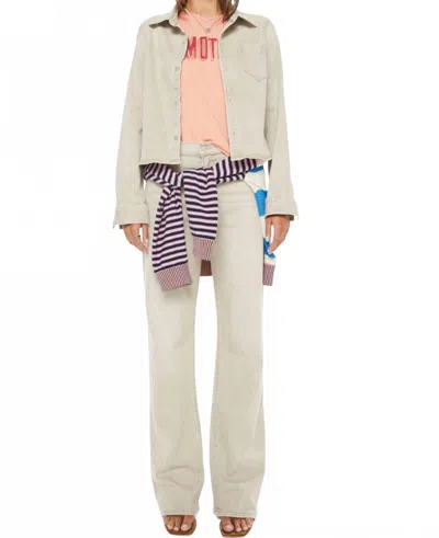 Mother The Honor Roll Jacket In Caramel In Green