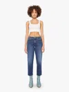 Mother The Hot Rod Ankle Unplugged In Blue
