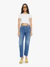 Mother Lasso Heel Pants In Hike Hike Baby In Multi