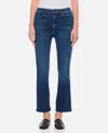 Mother The Hustler Ankle Jeans In Blue