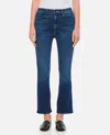 Mother The Hustler Ankle Jeans In Blue