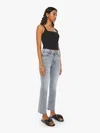 MOTHER THE HUSTLER ANKLE DRAWING A BLANK JEANS IN BLACK - SIZE 34