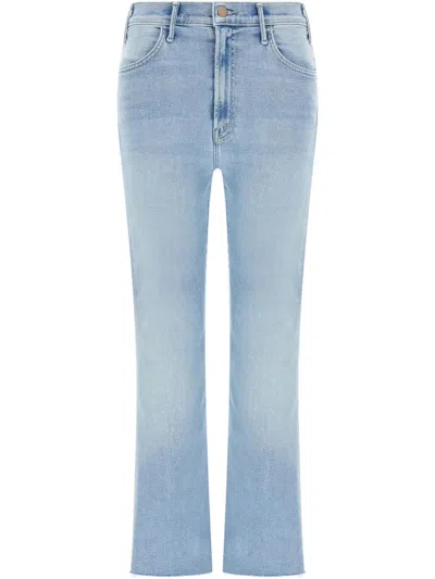MOTHER MOTHER THE HUSTLER ANKLE FRAY DENIM JEANS